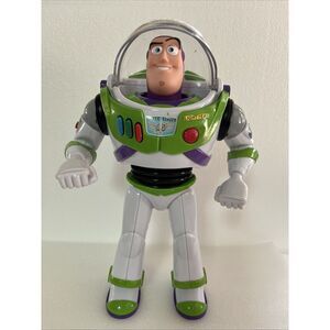 Disney Toy Story 12" Buzz Lightyear Talking‎ Action Figure WORKS